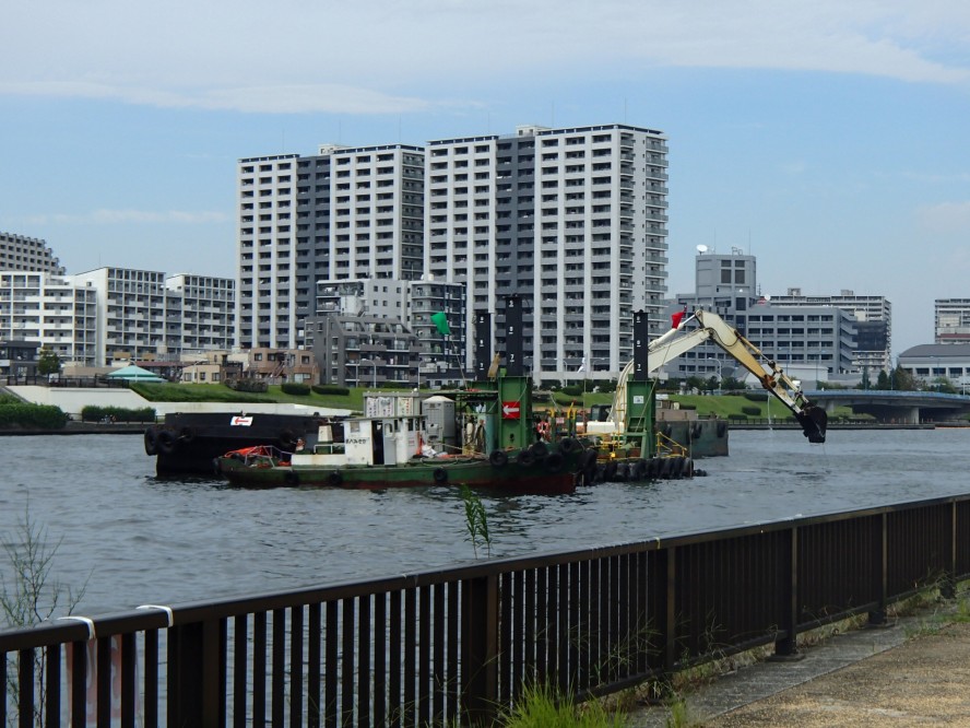 隅田川しゅんせつ工事